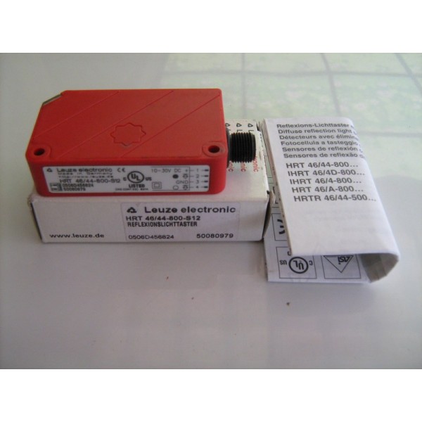 Reflection light scanner, HRT 46/44-800-S12, Leuze